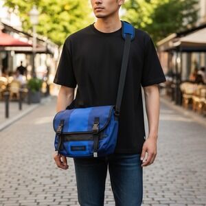 Timbuk2 Messenger‎ Bag Blue Laptop Crossbody Travel Commute Work School